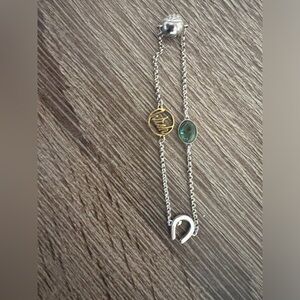 “Wish” charm bracelet by Swarovski